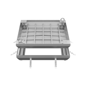 40Χ60 INOX (AISI304) ΚΑΛΥΜΜΑ ΕΠΕΝΔΥΣΗΣ GAS TIGHT - A15 Επιγεμιζόμενα καλλύμματα απλά A15