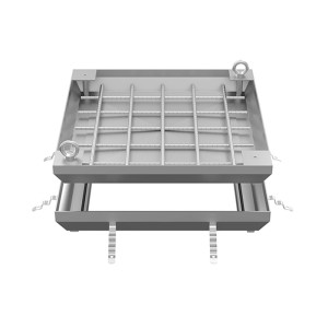 60Χ60 INOX (AISI304) ΚΑΛΥΜΜΑ ΕΠΕΝΔΥΣΗΣ GAS TIGHT - A15 Επιγεμιζόμενα καλλύμματα απλά A15