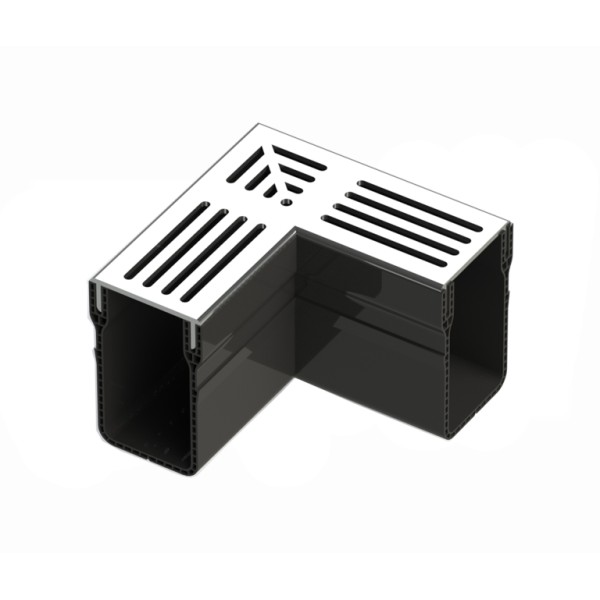 ΓΩΝΙΑΚΗ ΣΥΝΔΕΣΗ - STAR DRAIN 65 - ΓΚΡΙ Kανάλια με σχάρες αλουμινίου (STAR DRAIN) ΓΩΝΙΑΚΗ ΣΥΝΔΕΣΗ - STAR DRAIN 65 - ΓΚΡΙ Kανάλια με σχάρες αλουμινίου (STAR DRAIN)