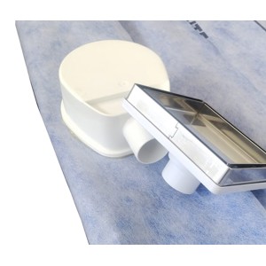 13X13 INOX ΣΧΑΡΑΚΙ ΝΤΟΥΖΙΕΡΑΣ ΕΠΕΝΔΥΟΜΕΝΟ / ΣΙΦΩΝΙ 36 l/min & ΜΕΜΒΡΑΝΗ (0,33τμ)