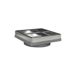 13X13 INOX ΣΧΑΡΑΚΙ ΕΠΕΝΔΥΟΜΕΝΟ ΓΙΑ ΣΙΦΩΝΙ Φ110