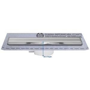 55CM INOX ΚΑΝΑΛΙ-ΣΧΑΡΑ PLATED S / ΣΙΦΩΝΙ 36 l/min & ΜΕΜΒΡΑΝΗ (1τμ) Με σχάρες plated 55CM INOX ΚΑΝΑΛΙ-ΣΧΑΡΑ PLATED S / ΣΙΦΩΝΙ 36 l/min & ΜΕΜΒΡΑΝΗ (1τμ) Με σχάρες plated