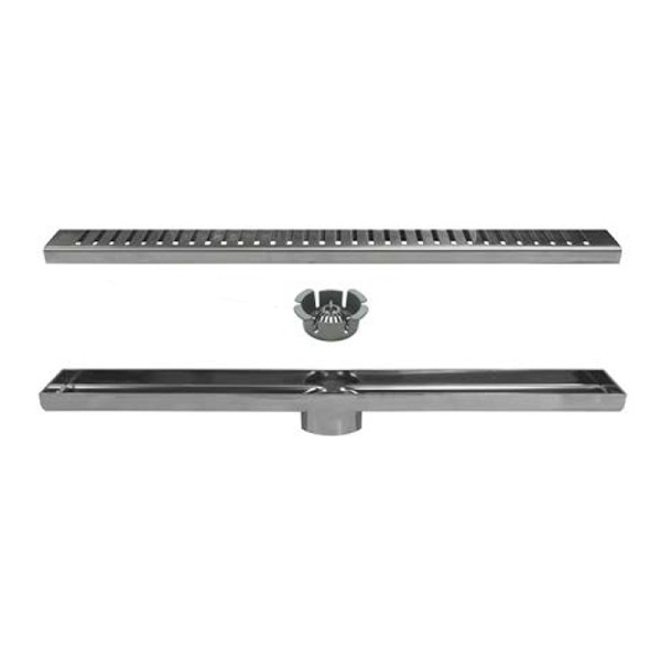 65CM INOX ΚΑΝΑΛΙ-ΣΧΑΡΑ ΓΡΑΜΜΙΚΗ G Με σχάρες απλές 65CM INOX ΚΑΝΑΛΙ-ΣΧΑΡΑ ΓΡΑΜΜΙΚΗ G Με σχάρες απλές