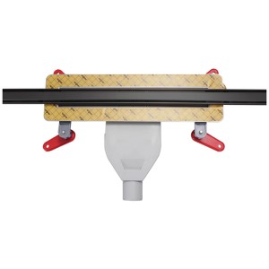 120CM – SLIM LINE INOX ΚΑΝΑΛΙ-ΣΧΑΡΑ LIN GRAPH. BLACK BRUSHED / ΣΙΦΩΝΙ 36 l/min & ΜΕΜΒΡΑΝΗ (0,45τμ)