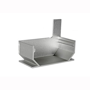 ΤΕΡΜΑΤΙΚΟ ΚΑΝΑΛΙOY ΑΛOYΜ – AD40/ ΑΡΙΣΤΕΡΟ - ΚΛΕΙΣΤΟ Κανάλια SLOT - ALUSIDE DRAIN 40