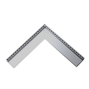 ΓΩΝΙΑΚΟ ΚΑΝΑΛΙ ΑΛOYΜ 50/50 – AD20/ ΕΣΩΤΕΡΙΚΟ Κανάλια SLOT - ALUSIDE DRAIN 20